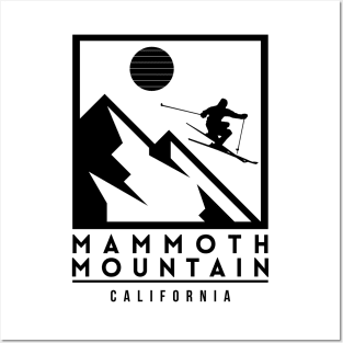 Mammoth Mountain California United States Ski Posters and Art